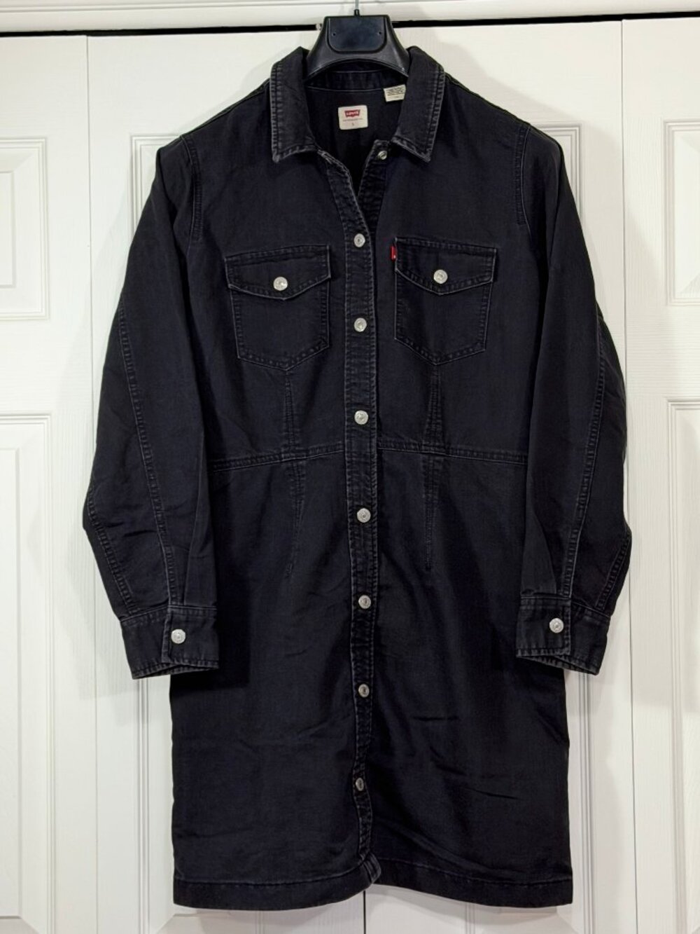 Levi's Ellie Denim Shirt Dress (L)